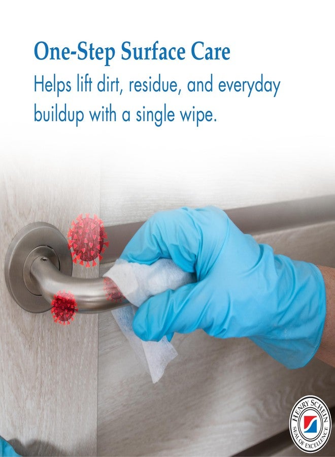 Henry Schein Maxiwipe Surface Cleaning Wipes – 6" x 6.75", 160 Wipes/Canister – Large Disposable Cloths, Latex-Free, White - Image 4